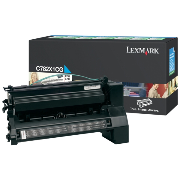 Lexmark Original Toner C782X1CG cyan 15 000 pages