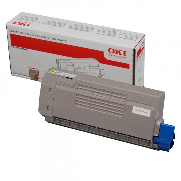 OKI Original Toner 44318605 yellow 11 500 pages