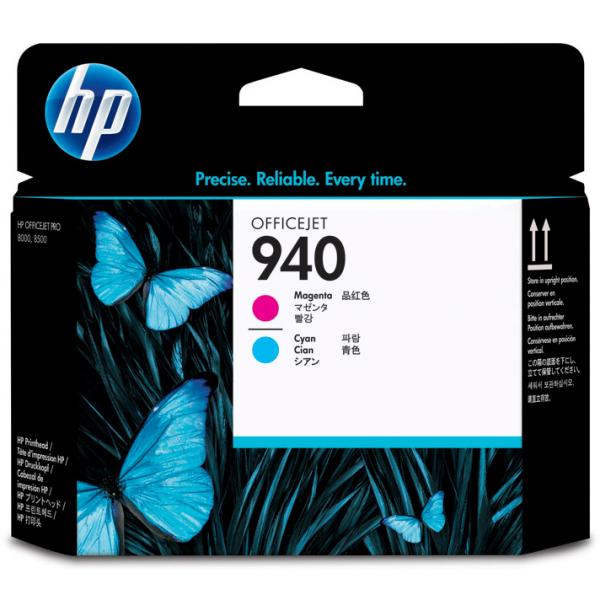 HP Original Printhead C4901A / HP 940 cyan / magenta