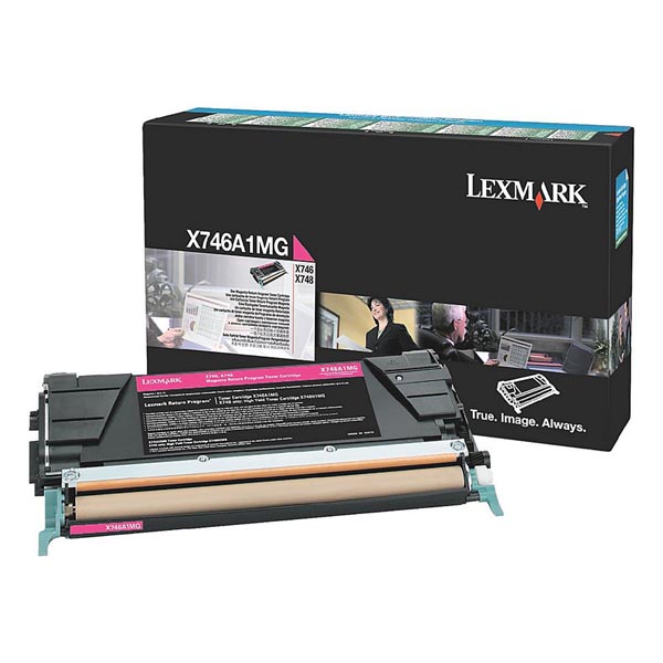 Lexmark Original Toner X746A1MG magenta 7 000 pages
