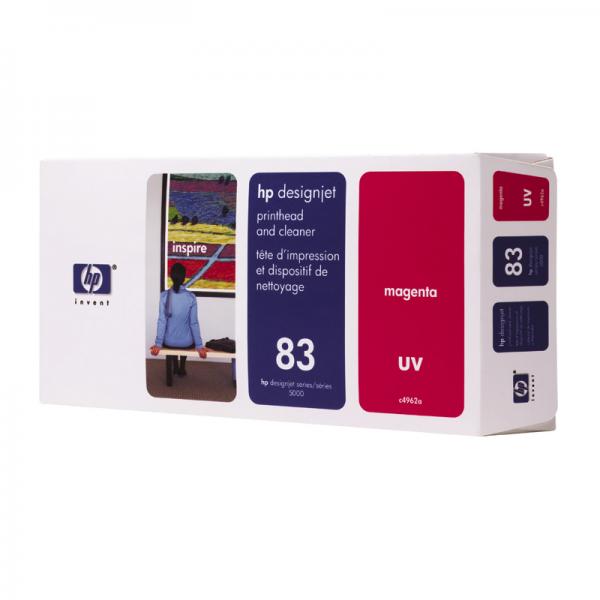 HP Original Printhead C4962A / HP 83 UV magenta 680 ml