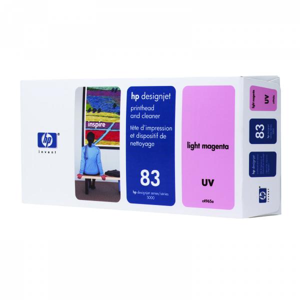 HP Original Printhead C4965A / HP 83 UV light magenta 680 ml
