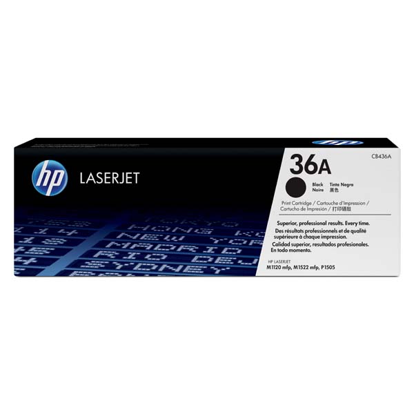 HP Original Toner CB436A / HP 36A black 2 000 pages B-box