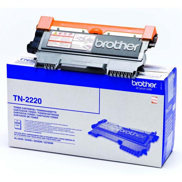 Brother Original Toner TN2220 black 2 600 pages