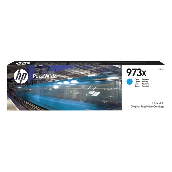 HP Original Inkjet F6T81AE / HP 973X cyan 82 ml 7 000 pages