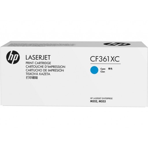 HP Original Toner CF361XC / HP 508XC cyan 9 500 pages
