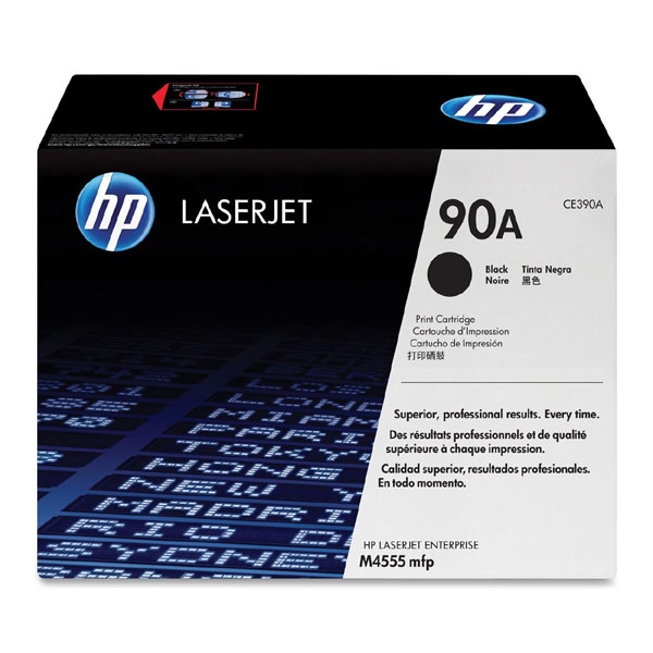 HP Original Toner CE390A / HP 90A black 10 000 pages