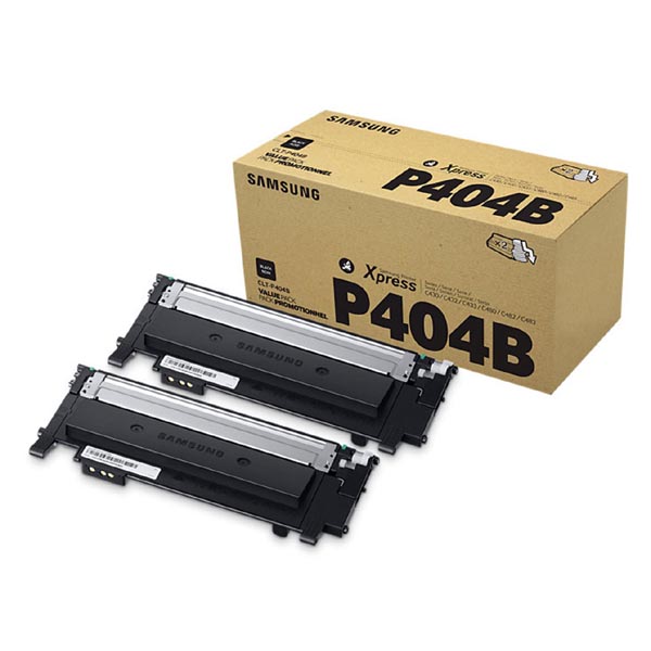 HP Original Toner SU364A / Samsung CLT-P404B black 2 x 1 500 pages