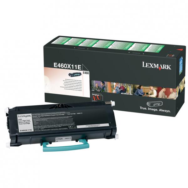 Lexmark Original Toner E460X11E black 15 000 pages
