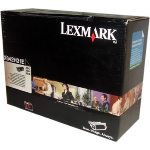Lexmark Original Toner X642H31E black 21 000 pages