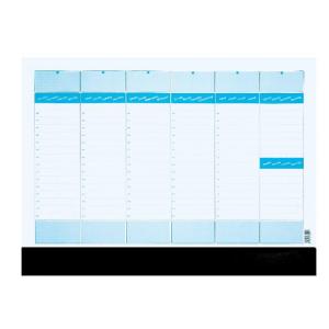 Týždenná plánovacia mapa A2+ čierna