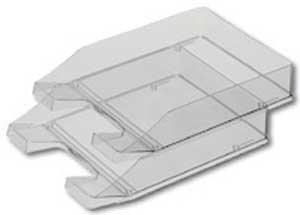 Odkladač HAN priehľadný číry A4