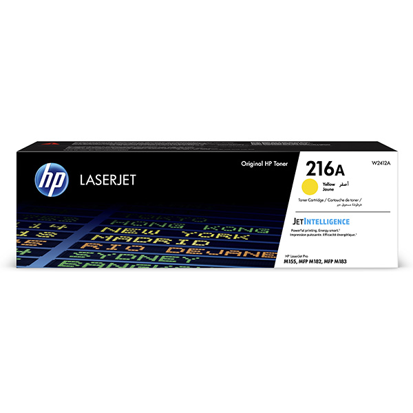 HP Original Toner W2412A / HP 216A yellow 850 pages