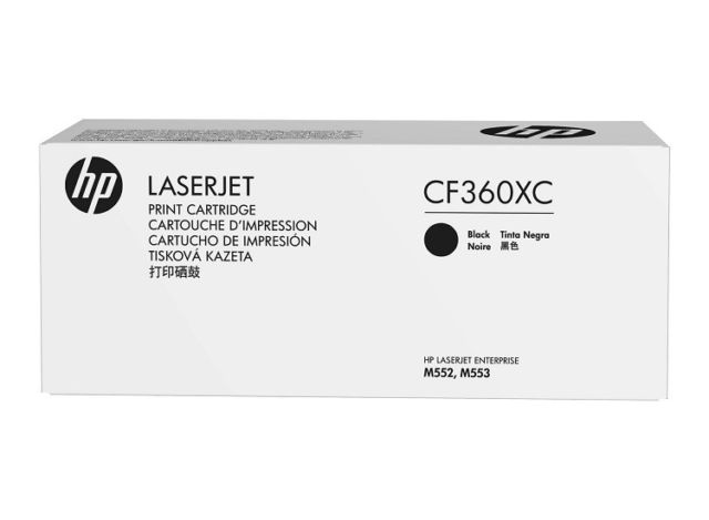 HP Original Toner CF360XC / HP 508XC black 12 500 pages B-box