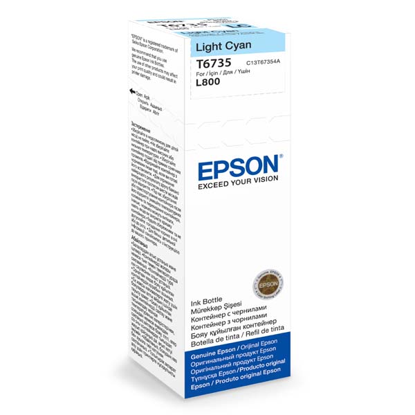 Epson Original Inkjet T6735 / C13T67354A light cyan 70 ml
