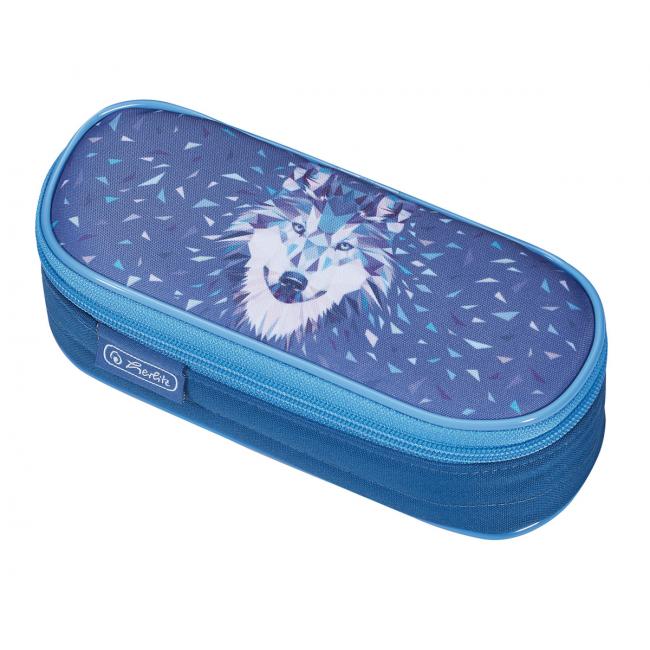 Puzdro Herlitz etue 21,5x9x6cm Wild Animals Vlk