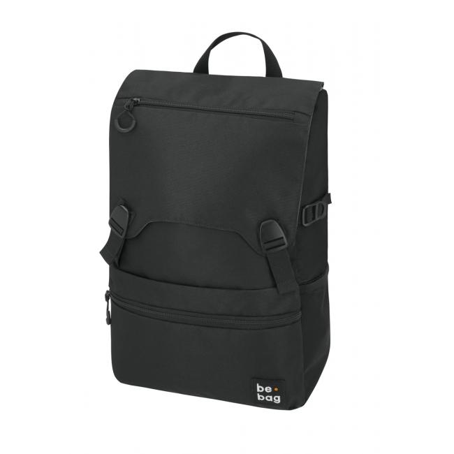 Tínedžerský batoh be.bag 28x13x43cm objem 25l Black