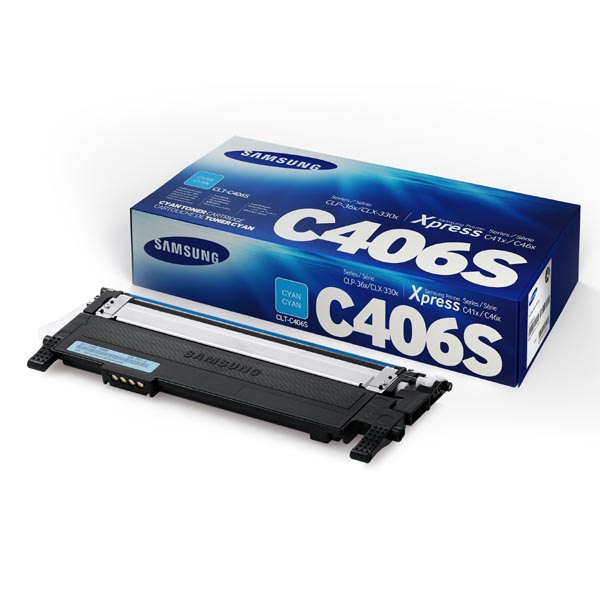 Samsung Original Toner CLT-C406S / HP ST984A cyan 1 000 pages B-box