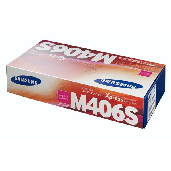 Samsung Original Toner CLT-M406S / HP SU252A cyan 1 000 pages B-box