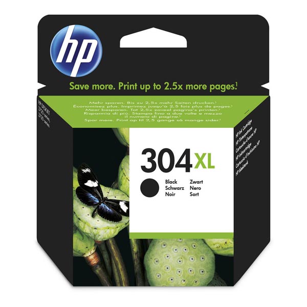 HP Original Inkjet N9K08AE / HP 304XL black 5,5 ml 500 pages B-box