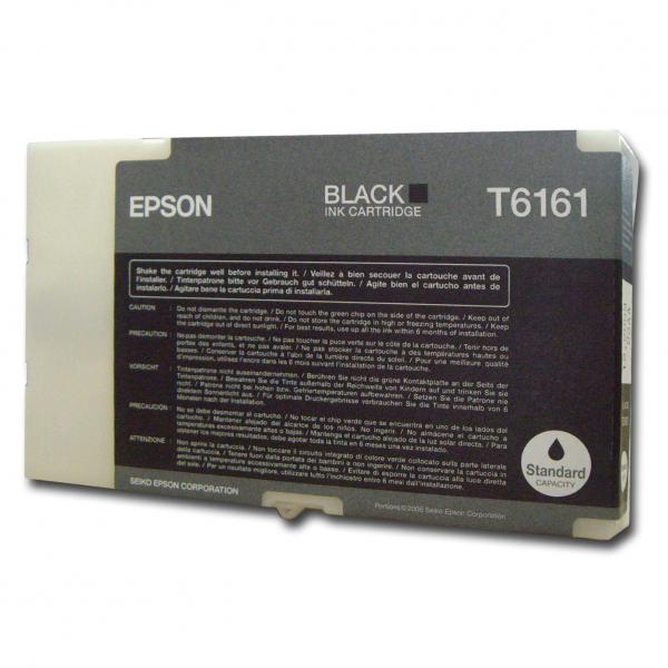 Epson Original Inkjet T6161 / C13T616100 black 76 ml