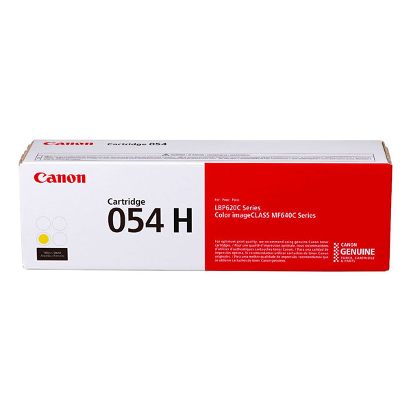 Canon Original Toner CRG-054HY 3025C002 yellow 2 300 pages B-box