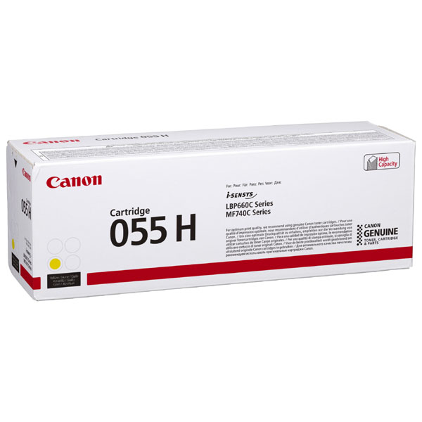 Canon Original Toner 055HY 3017C002 yellow 5 900 pages B-box