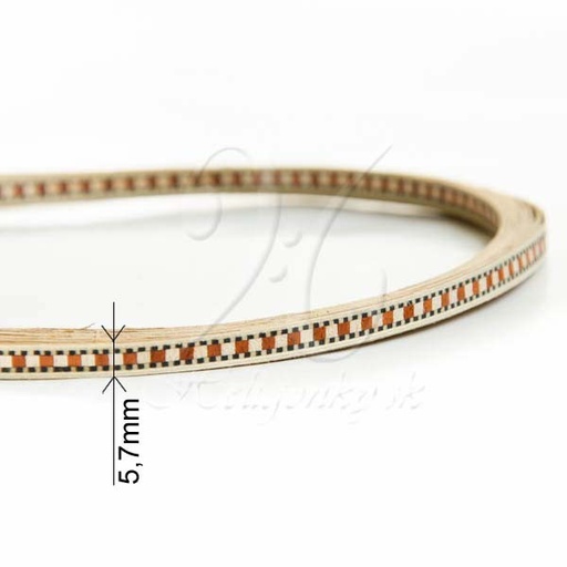[844] Drevená intarzia 5,7mm