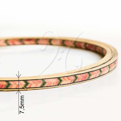 [864] Drevená intarzia 7,5 mm