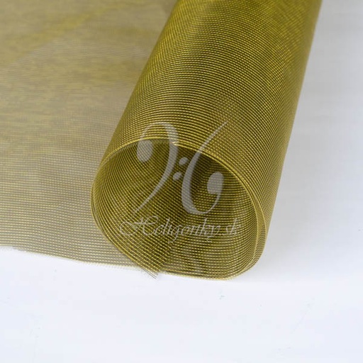 Sieťka pod kryt diskantu tmavá zlatá