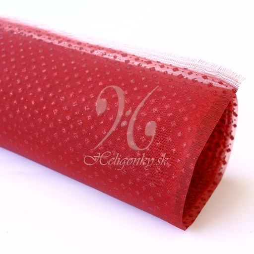 Sieťka pod kryt diskantu červené kosoštvorce