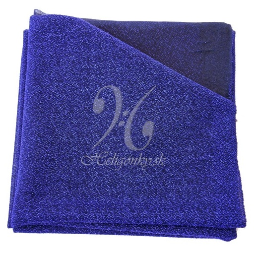 Látka pod kryt diskantu modrá/čierna