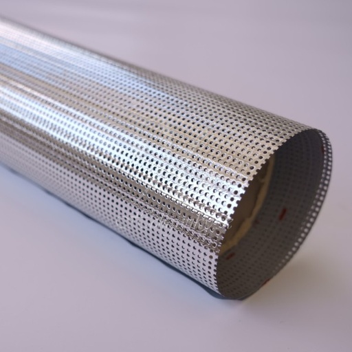 [2037] Sieťka pod kryt diskantu okrasná strieborná/PVC