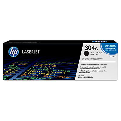 [4000003] HP Original Toner CC530A / HP 304A black 3 500 pages