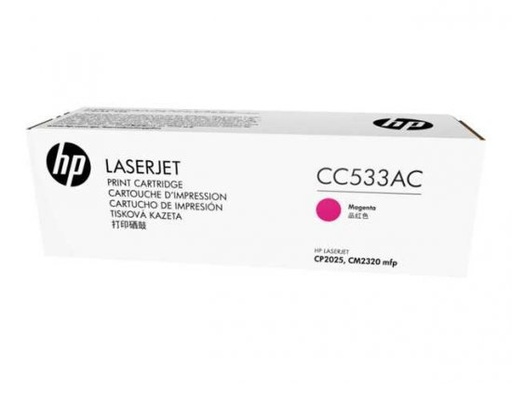 [4000007] HP Original Toner CC533AC / HP 304AC magenta 2 800 pages