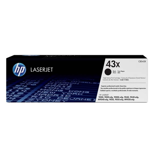 [4000022] HP Original Toner C8543X / HP 43X black 30 000 pages