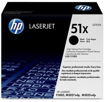 [4000023] HP Original Toner Q7551X / HP 51X black 13 000 pages B-box