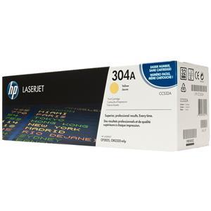 [4000025] HP Original Toner CC532A / HP 304A yellow 2 800 pages