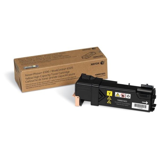 [4000031] Xerox Original Toner 106R01603 yellow 2 500 pages