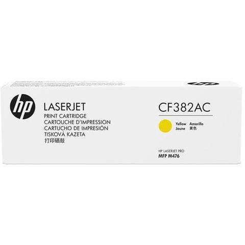 [4000040] HP Original Toner CF382AC / HP 312AC yellow 2 700 pages