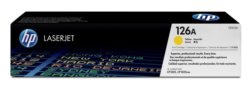 [4000070] HP Original Toner CE312A / HP 126A yellow 1 000 pages