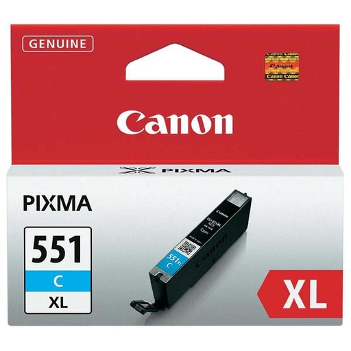 [4000123] Canon Original Inkjet CLI-551C XL 6444B001 cyan 11 ml