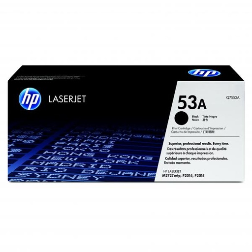 [4000150] HP Original Toner Q7553A / HP 53A black 3 000 pages