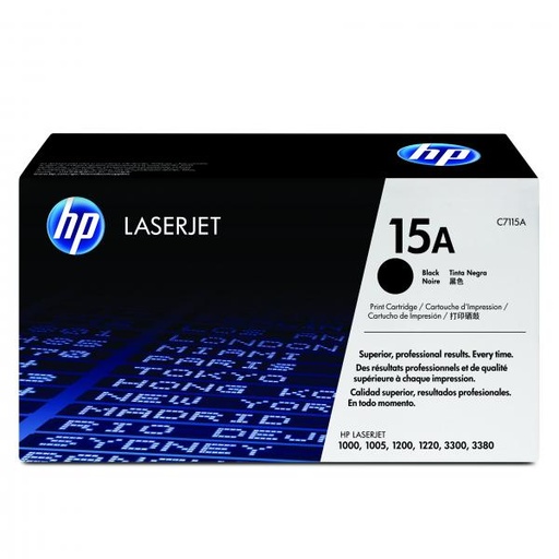 [4000156] HP Original Toner C7115A / HP 15 black 2 500 pages