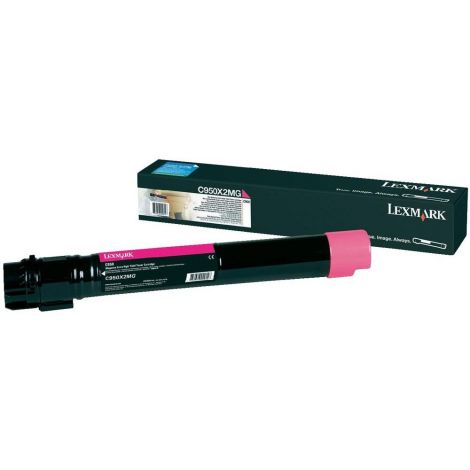 [4000195] Lexmark Original Toner C950X2MG magenta 22 000 pages