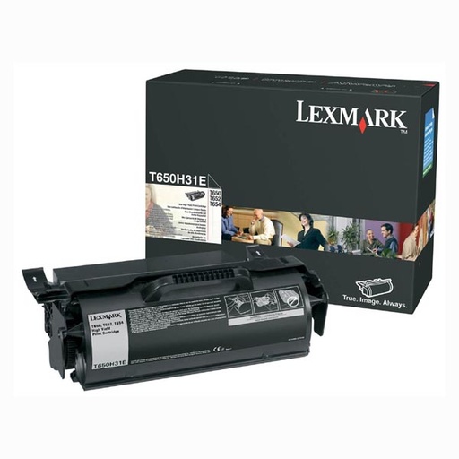 [4000197] Lexmark Original Toner T650H31E black HC 25 000 pages