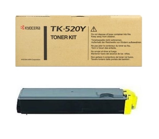 [4000322] Kyocera Original Toner TK520Y yellow 4 000 pages