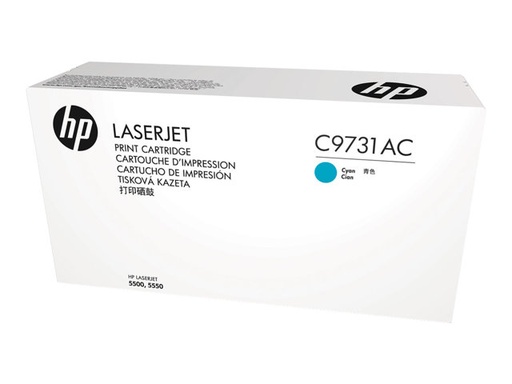 [4000343] HP Original Toner C9731AC / HP 645A cyan 12 000 pages