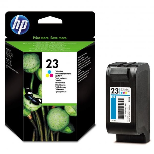[4000357] HP Original Inkjet C1823D / HP 23 color 640 pages 30 ml