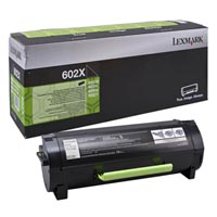[4000414] Lexmark Original Toner 60F2X00 / 602X black 20 000 pages